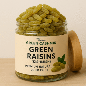 Green Raisins (Kishmish) – Premium Natural Dried Fruit | Green Cashmir